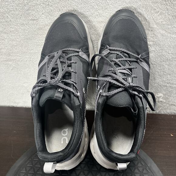 On Cloud Cloudhorizon Mens Size 11.5 Black Running Lace Up Athletic Shoes - Picture 5 of 10